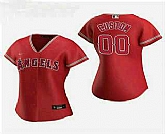 Women Customized Los Angeles Angels 2020 Red Alternate Nike Jersey,baseball caps,new era cap wholesale,wholesale hats